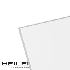 Glasmuster Klarglas, 8 mm, SD RAL9016 verklebedicht 