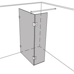 Dusche Walk In unikat 996 classic pendel UN996CP 