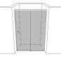 Artikelbild 3 des Artikels “Dusche Nische unikat 100 UN100SOFT EasyClean+ “