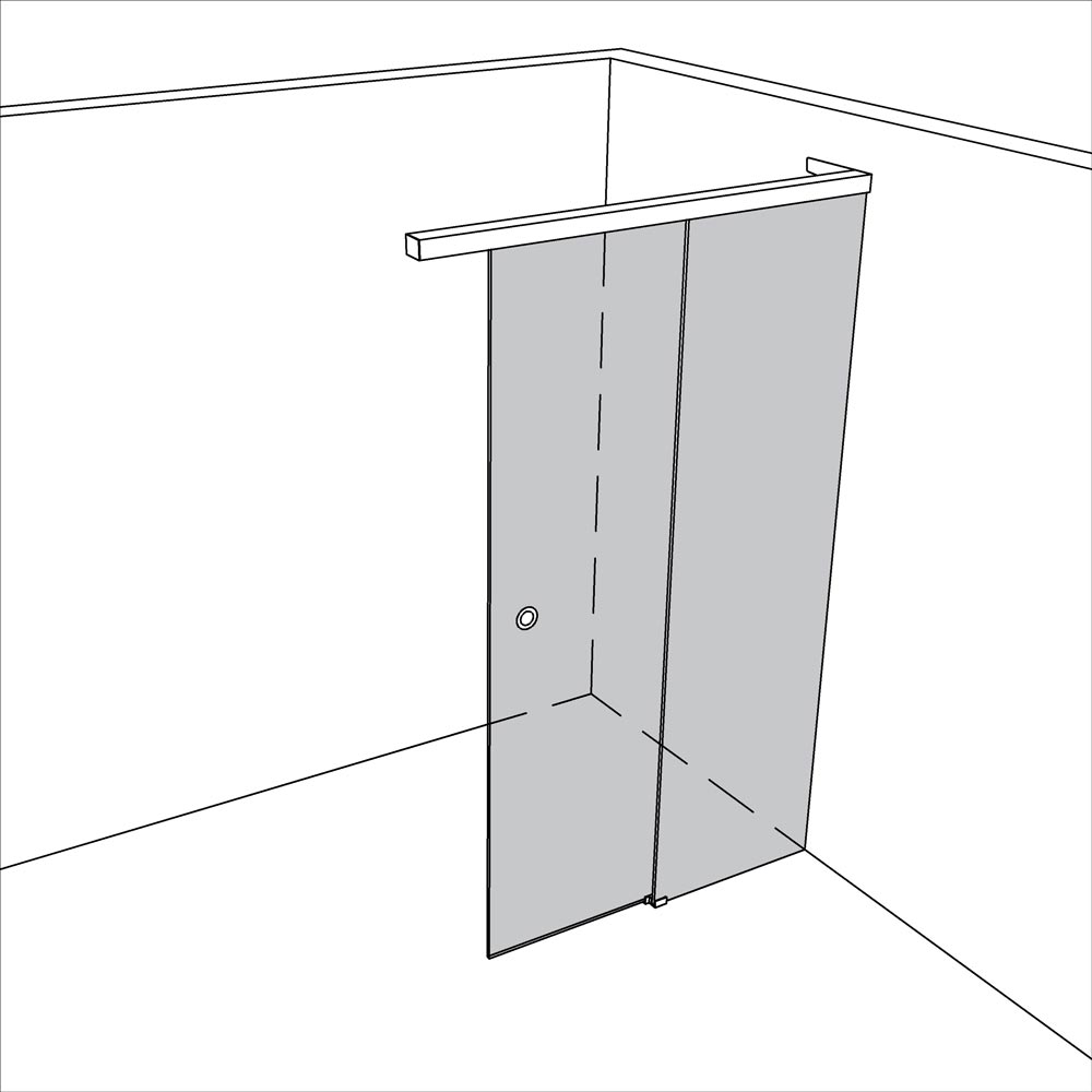 Artikelbild 1 des Artikels “Dusche Walk In unikat 191 UN191SOFT EasyClean+ “